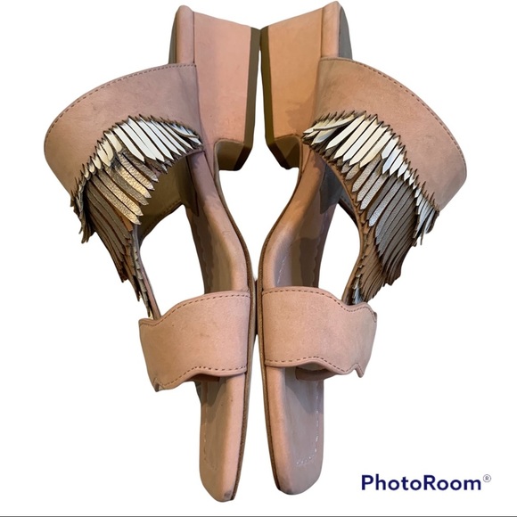 Donald J Pliner Darcie Slide Sandal Rose Bone - Picture 6 of 11